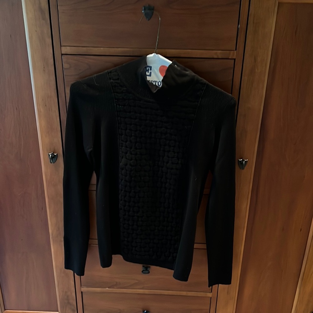 Chanel black sweater